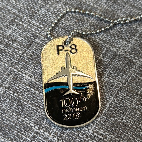 Boeing Celebrating Excellence Dog Tag Necklace 2018 p-8 - Picture 4 of 4
